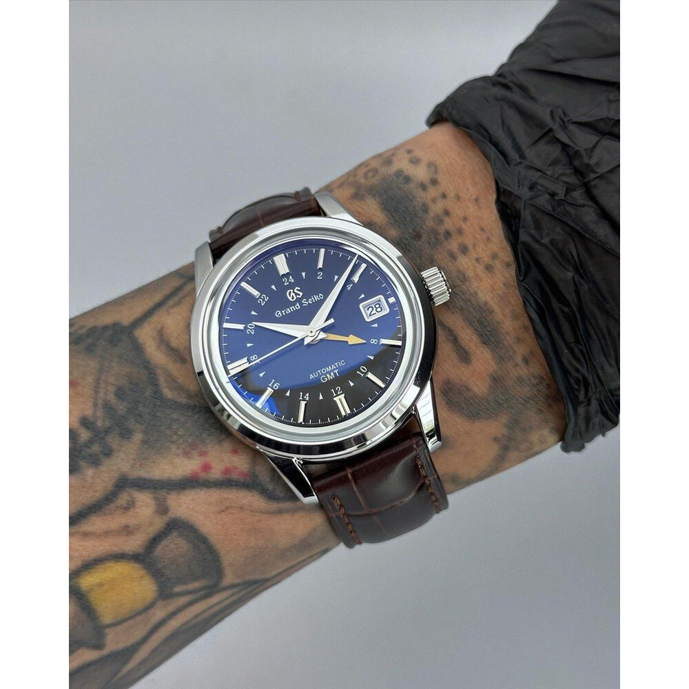 Custom Seiko Mod • Black GS SBGM • 39mm